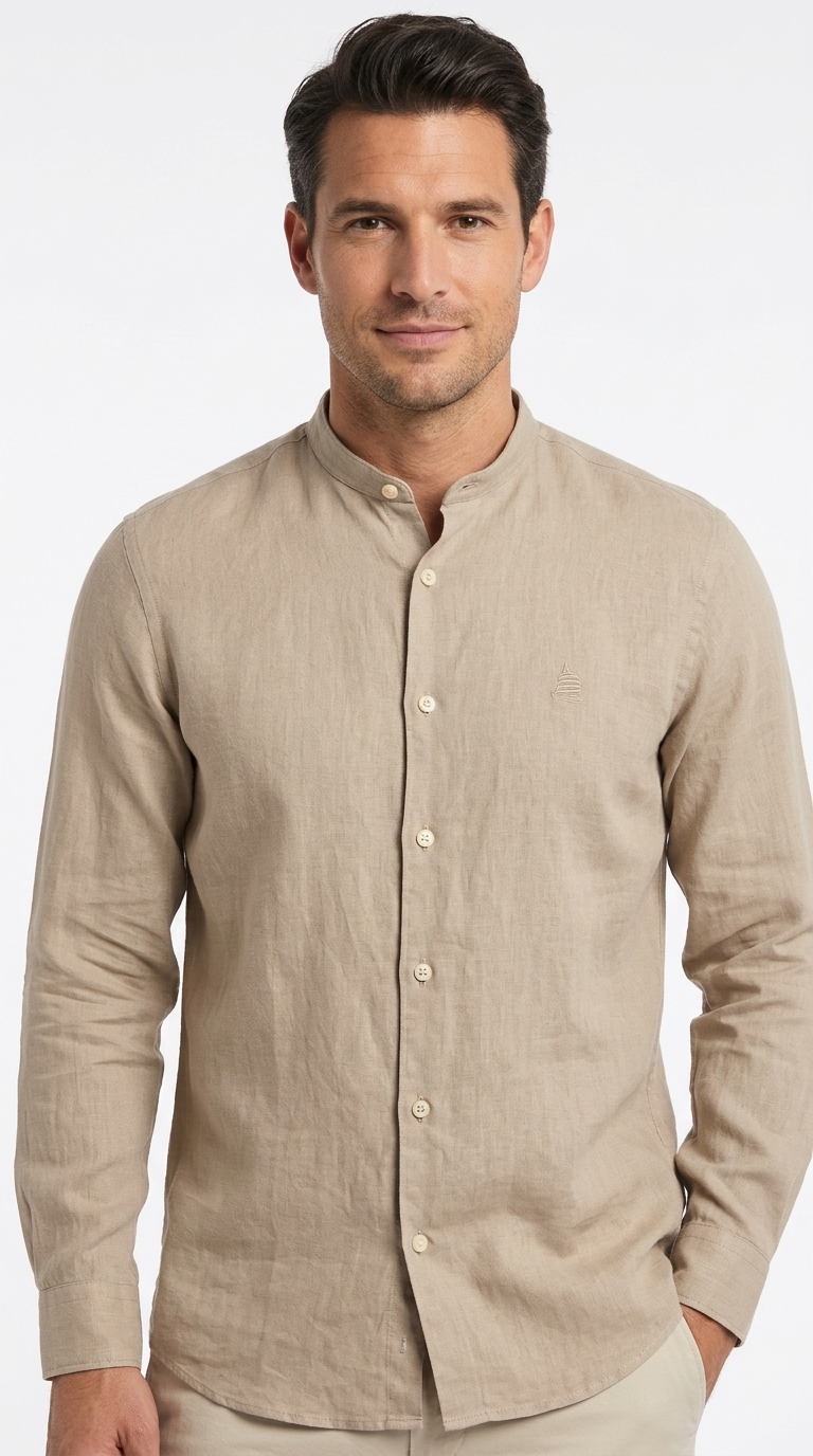Camicia Lino Coreana