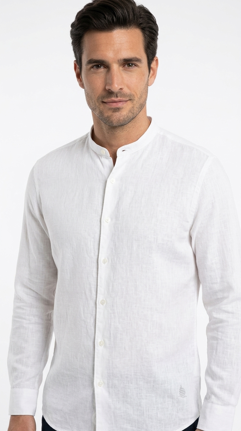 Camicia Lino Coreana