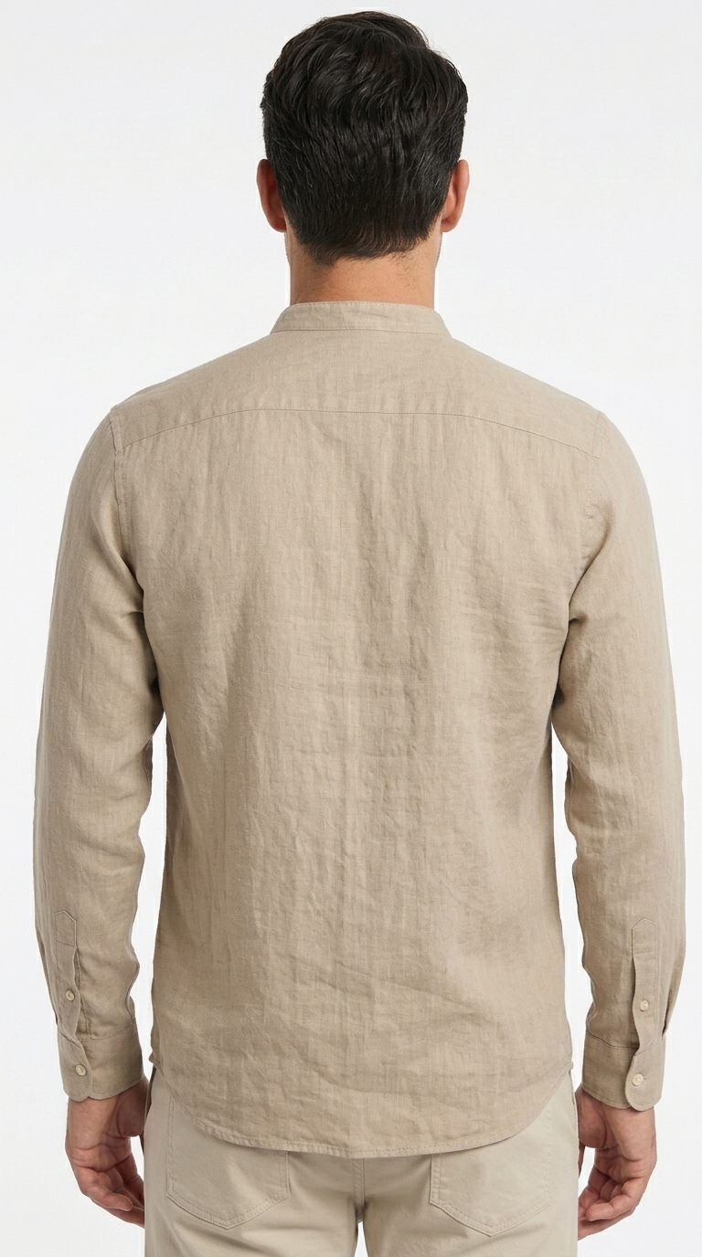 Camicia Lino Coreana